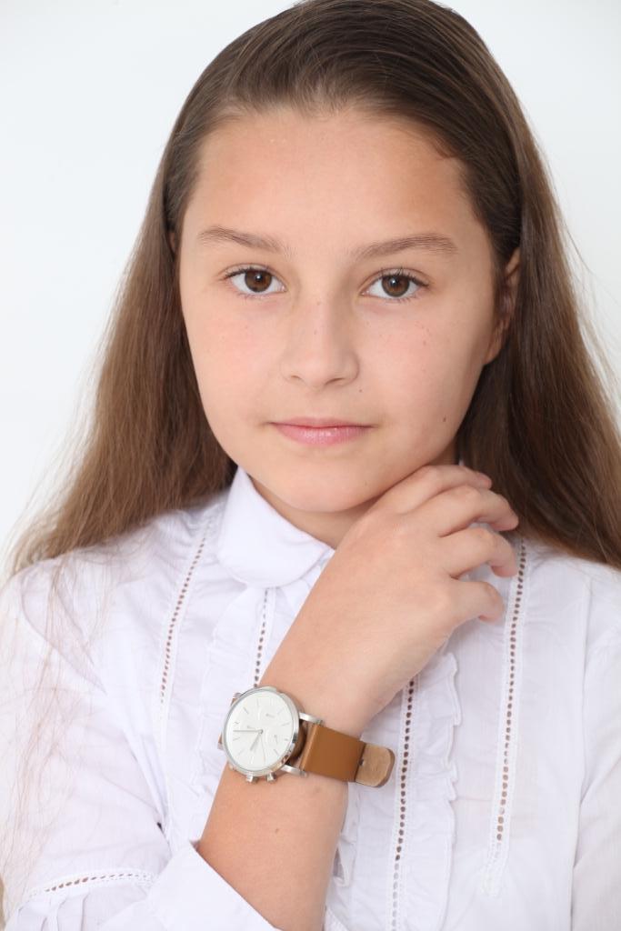 Мария Субботина - аккредитованная модель для участия в подиумных показах на Междунродной Детской Неделе моды